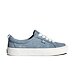 Womens leisure shoes Cariuma OCA Low Mountain Spring Blue Hairy Suede Sneaker