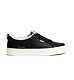 Mens leisure shoes Cariuma OCA Therma Low Black Premium Leather Sneaker