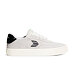 Womens leisure shoes Cariuma LUAN PRO Smoke White Suede Black Logo Sneaker