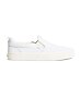 Womens leisure shoes Cariuma SLIP-ON White Premium Leather Sneaker