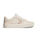 Womens leisure shoes Cariuma SALVAS All Almond Milk Premium Leather Plaza Taupe Logo Sneaker