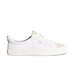 Mens leisure shoes Cariuma OCA Low White Premium Leather Vintage White Suede Sneaker