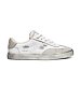 Womens leisure shoes Cariuma TOCA Vintage Warm White Diamond Leather and Suede Sneaker