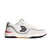 Womens leisure shoes Cariuma UBA PRO Smoke White Suede Off-White Mesh Black Logo Red Sneaker