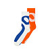 Socks On Liquid Logo Sock High 2-pack