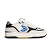 Mens leisure shoes Cariuma Skategoat C25 PRO Smoke White Suede Off-White Mesh Bold Blue Logo Black S