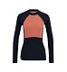 Womens merino T-shirt Ulvang Peak Map long sleeve T-shirt