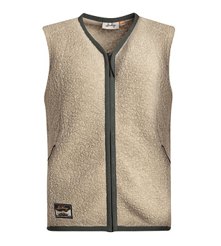 Womens merino vest Lundhags Flok Wool Pile Vest W