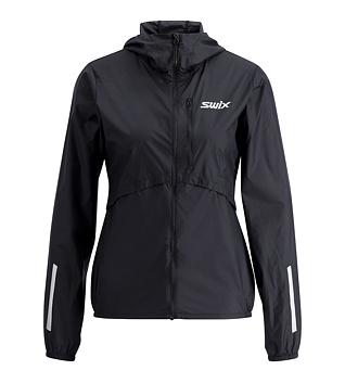 Womens running jacket Swix Pace Wind Light Hooded Jacket W