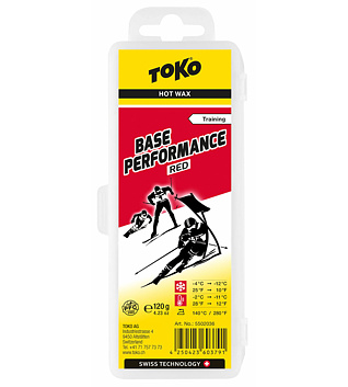 Glide wax Toko Base Performance Red 120g