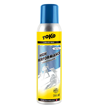 Glide wax Toko High Performance Liquid Paraffin blue 125ml
