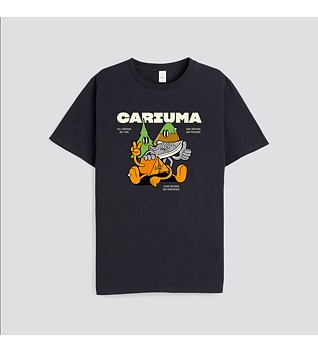 Cariuma T-Shirt Black Take Nothing Leave Nothing