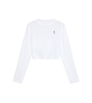 Womens running shirt On Train Long-T Crop Graphic