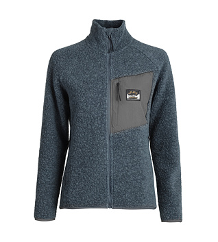 Womens merino sweatshirt Lundhags Flok Wool Ws Pile
