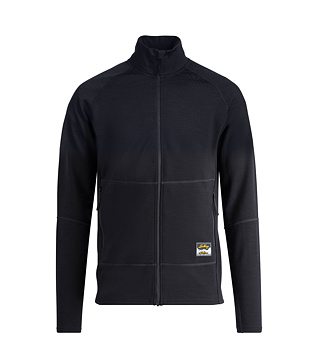Mens merino sweatshirt Lundhags Tived Merino Full Zip M
