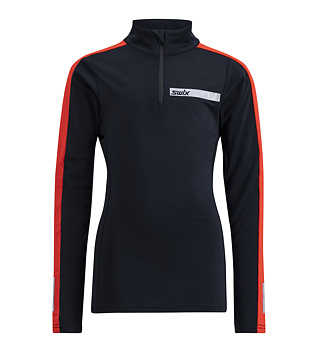Junior functional sweatshirt Swix Roadline NTS Half Zip Baselayer Top Jr