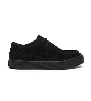 Pánské volnočasové boty Cariuma TECO All Black Suede Sneaker