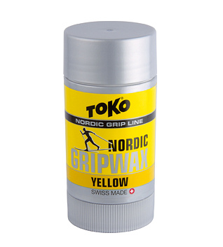 Kick wax Toko Nordic GripWax 25g Yellow