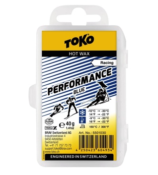 Glide wax Toko Performance blue 40g