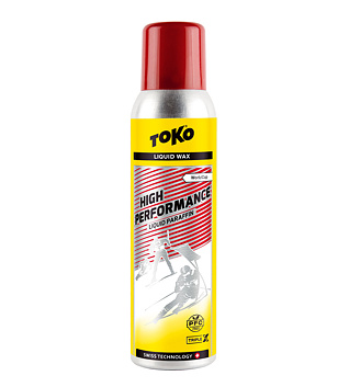 Glide wax Toko High Performance Liquid Paraffin red 125ml