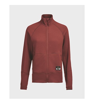 Womens merino sweatshirt Lundhags Tived Merino Full Zip W