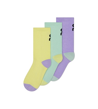 Socks On Logo Sock High 3-pack Kids