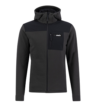 Mens jacket Swix Surmount Stormfleece Hood Jacket M