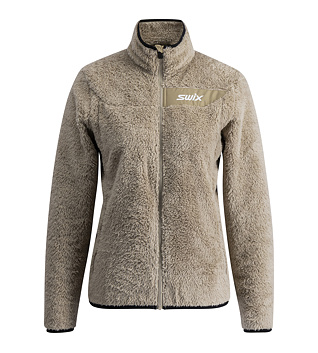 Womens sweatshirt Swix Infinity Pile Midlayer Full Zip W