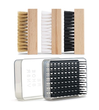 Brush Reshoevn8r Shoe Care 3 Brush Set + Bowl Combo