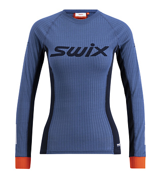 Womens functional T-shirt Swix Roadline RaceX Long Sleeve W