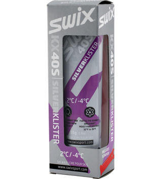 Klister Swix KX40S Silver Klister -4°C to +2°C, 55g