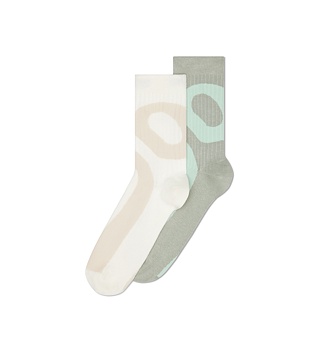 Socks On Liquid Logo Sock High 2-pack