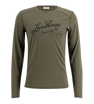 Mens T-shirt Lundhags Fulu Merino Longsleeve T-Shirt M