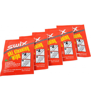 Wax remover Swix I60C Ski Cleaner Wipe, PK a 5 pcs