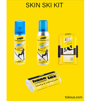 Wax set Toko Skin Ski Kit