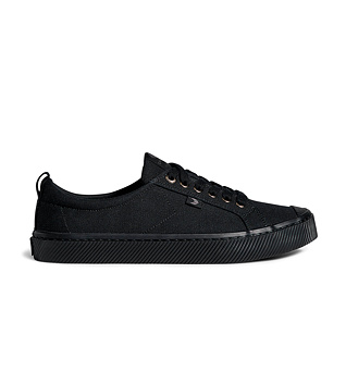 Womens leisure shoes Cariuma OCA Canvas All Black