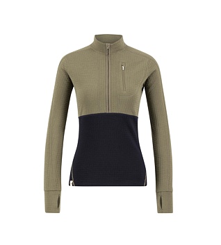 Womens merino sweatshirt Ulvang Peak Field Half Zip Midlayer