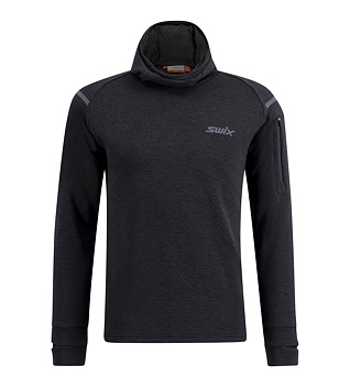 Mens functional sweatshirt Swix Pace Midlayer Hooded M
