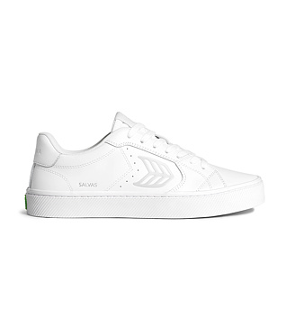 Mens leisure shoes Cariuma SALVAS White Leather Sneaker