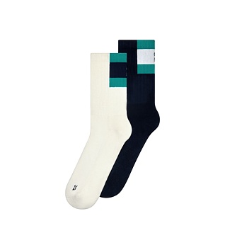 Unisex socks On Courtside Sock High 2-pack