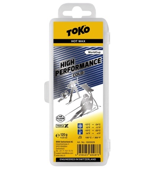 Glide wax Toko High Performance Cold 120g