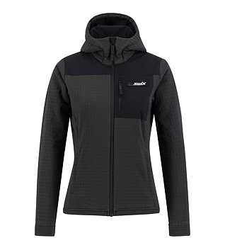 Womens jacket Swix Surmount Stormfleece Hood Jacket W