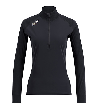 Womens functional T-shirt Swix RaceX Classic Wind Half Zip W