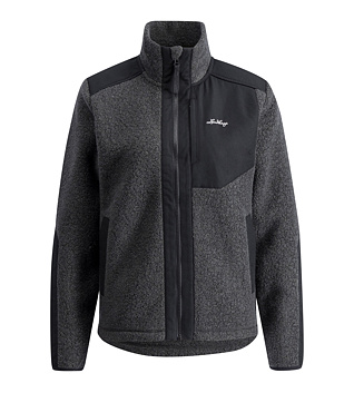 Womens jacket Lundhags Saruk Wool Pile Mid Full Zip W