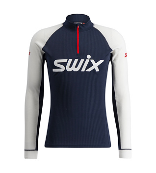 Mens functional T-shirt Swix RaceX Classic Half Zip M