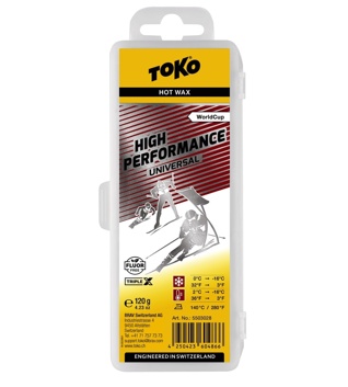 Glide wax Toko High Performance Universal 120g