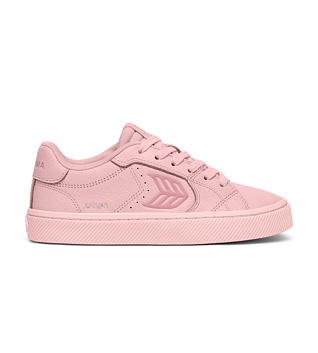 Womens leisure shoes Cariuma SALVAS All Bright Rose Premium Leather Sneaker