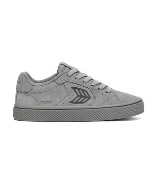 Womens leisure shoes Cariuma SALVAS Suede All Light Grey