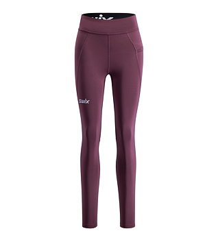 Womens Running Pants Swix Pace High Waist Tights W