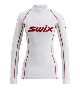 Womens functional T-shirt Swix RaceX Classic Half Zip W